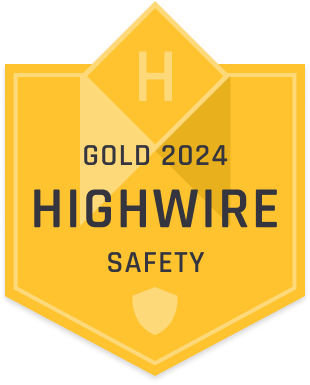 Gold 2024 Highwire Safety Award - Petro Chemical